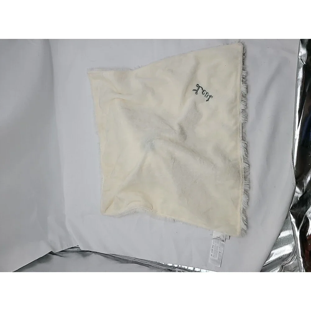 Elegant Baby White Lamb Lovey Security Blanket Replacement 10" X 10" Leui - Picture 13 of 16